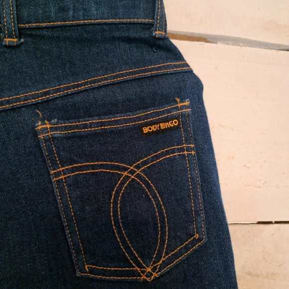 Body Lingo Vintage Womens Dark Wash Jeans Size 6 - Picture 6 of 9